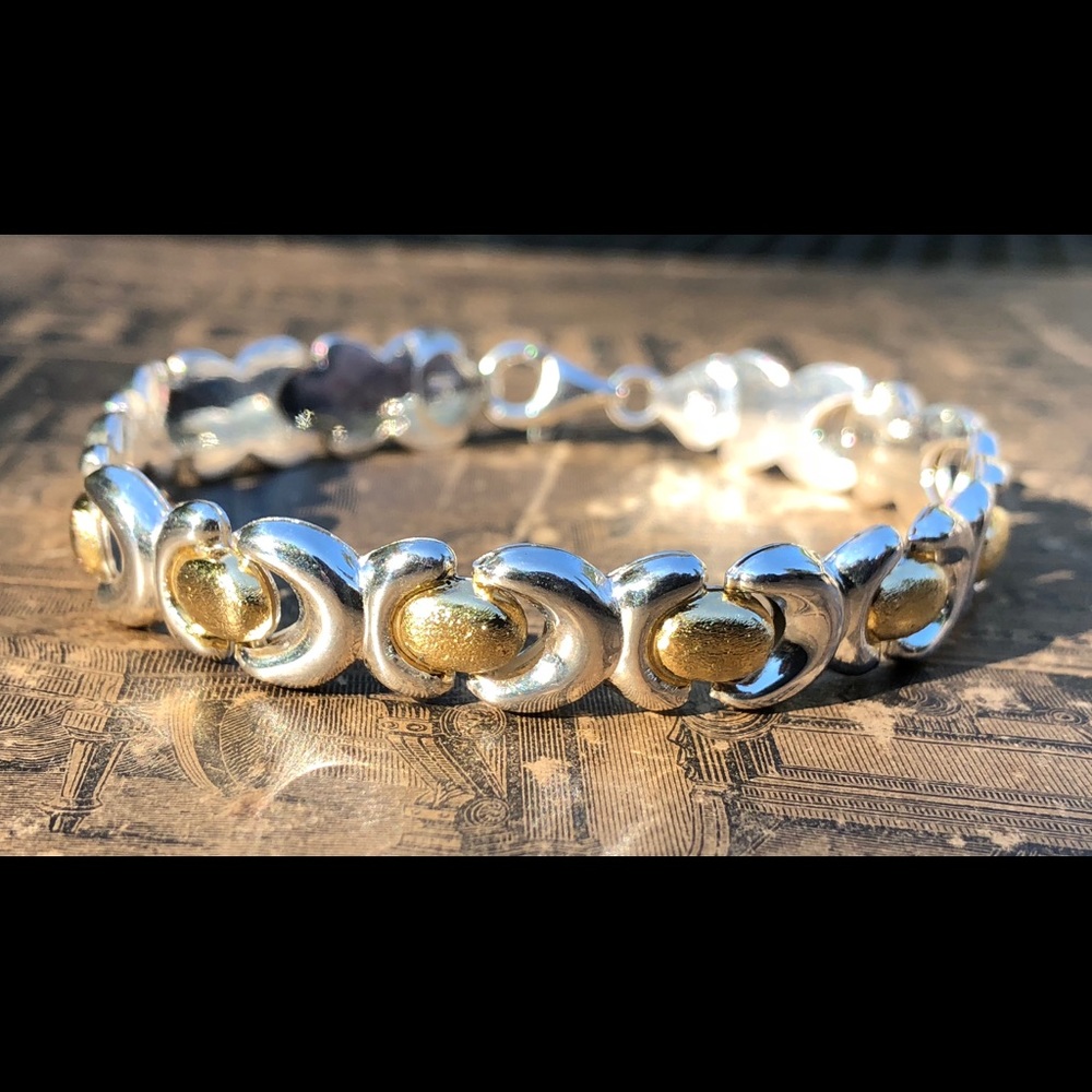 Sterling & Gold Milor Italy Bracelet
